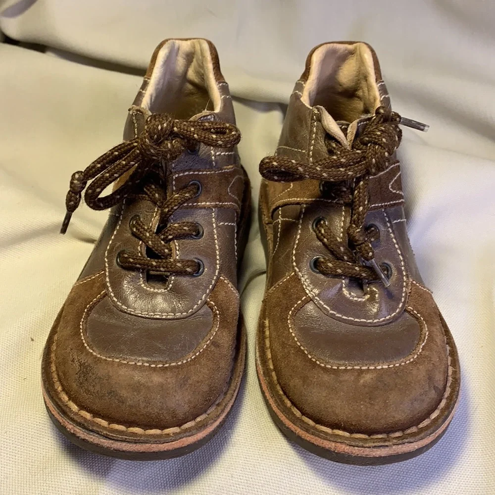 Naturino leather laceup boot amazing craftsmanship